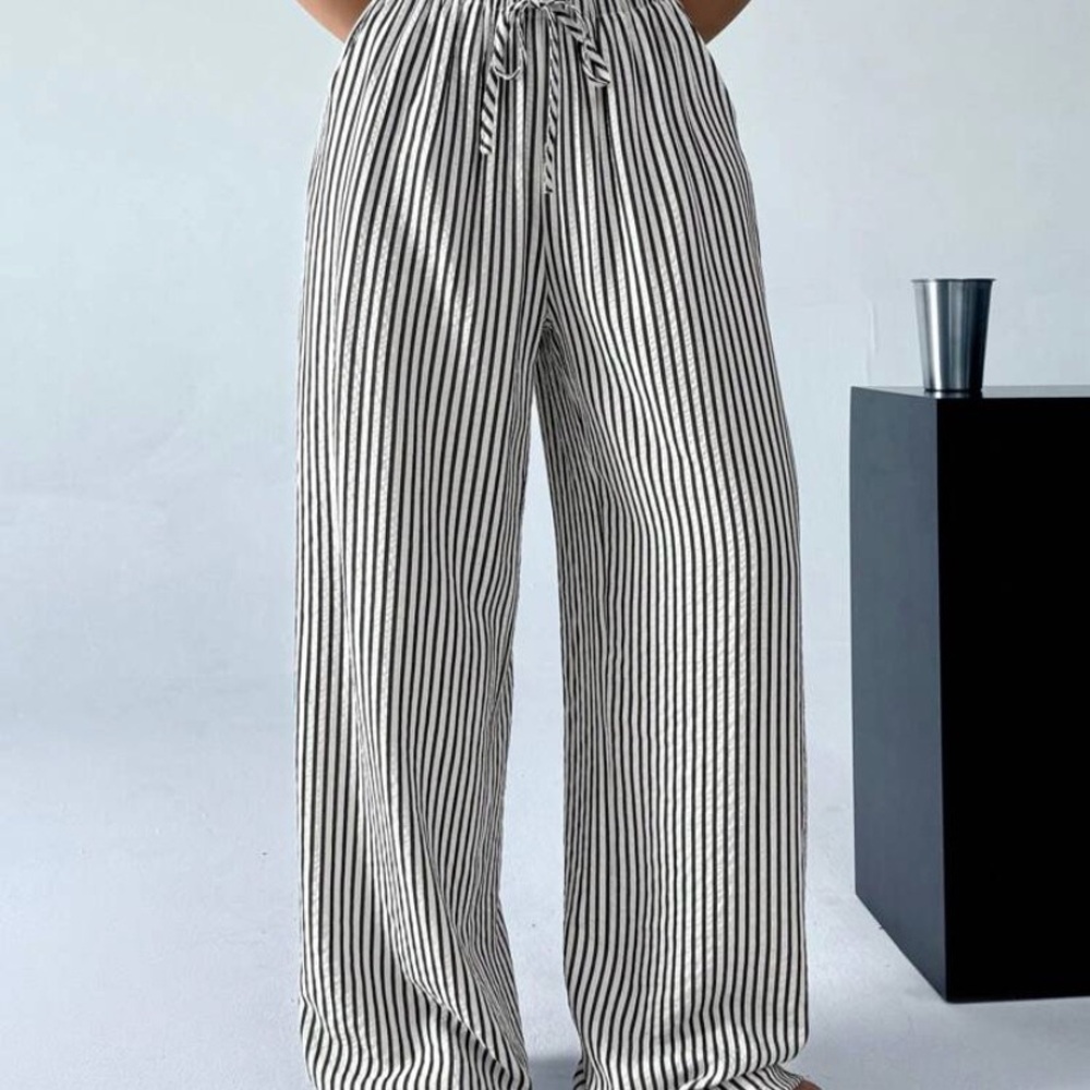 SHEIN Striped Coverup Pants